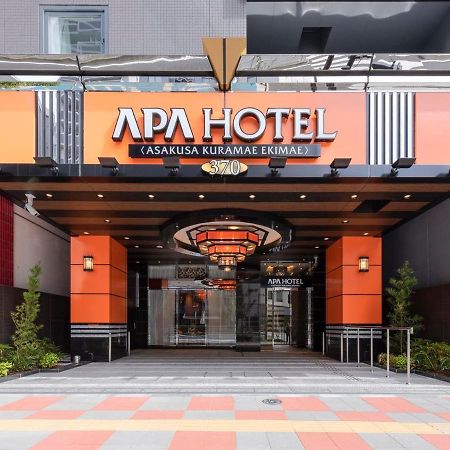 Apa Hotel Asakusa Kuramae Ekimae Präfektur Tokio Exterior foto