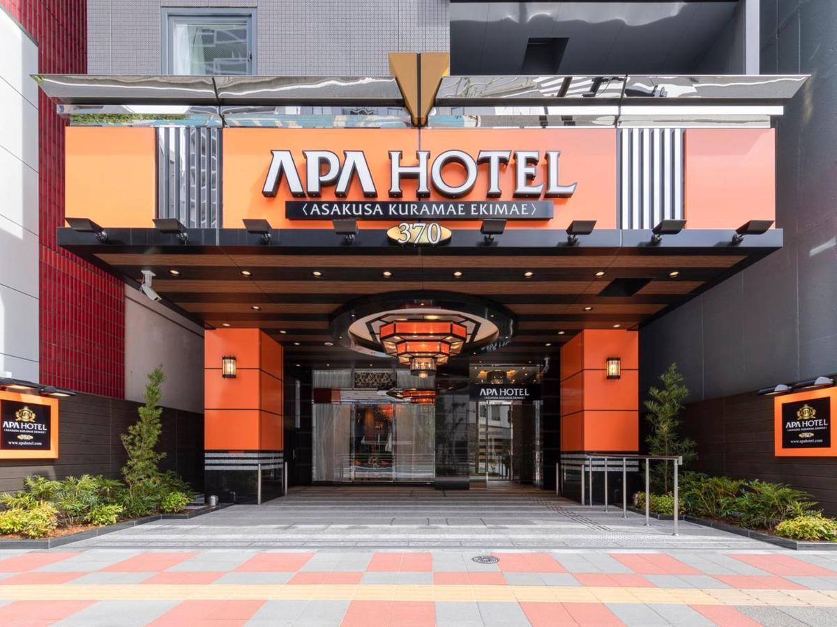 Apa Hotel Asakusa Kuramae Ekimae Präfektur Tokio Exterior foto